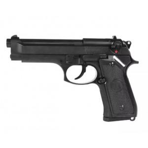 Страйкбольный пистолет Beretta M9, Gas, черный, металл M9.GAS (KJW)
